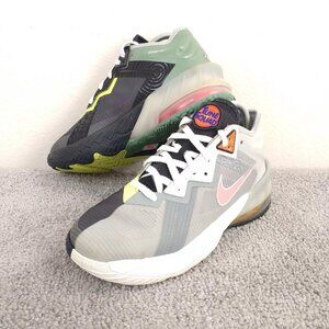 Nike LeBron 18 XVIII Low Boys 5Y Space Jam X Bugs vs Marvin Sneakers White